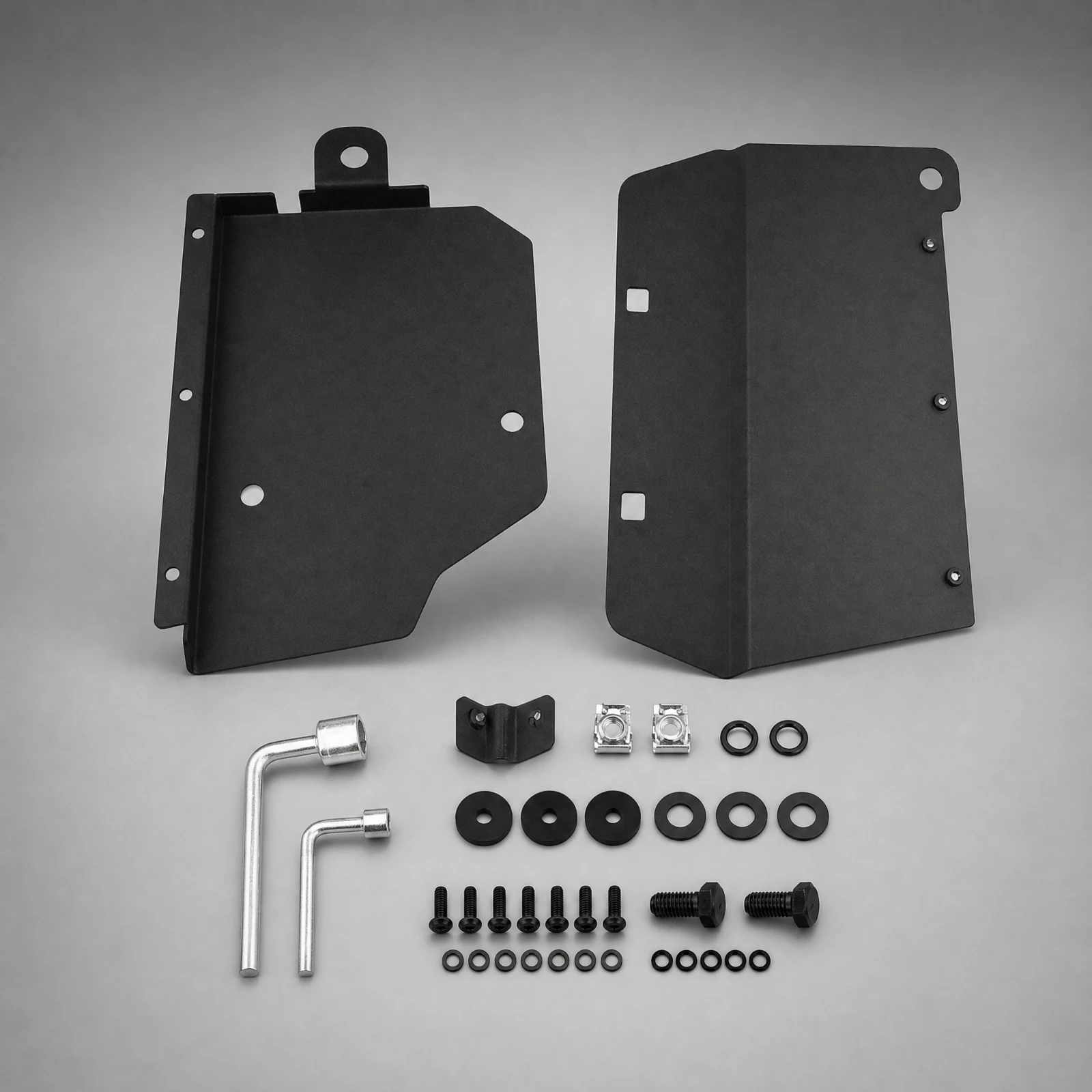 2 Pieces Splash and Debris Guard Corrosion-Resistant Automaker Compact Pickup Underbody Splash Guard for Truck Owners