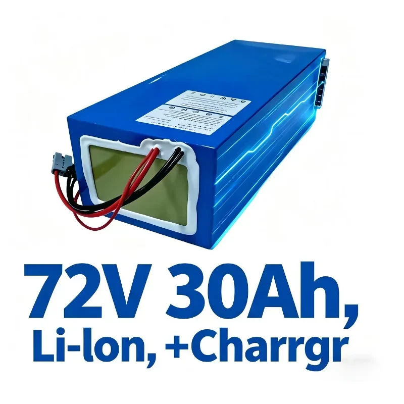 72V 30Li Battery +5A Charger | Bluetooth APP | 3500W E-Bike/Scooter/Go Cart/Skateboard/Motorcycle