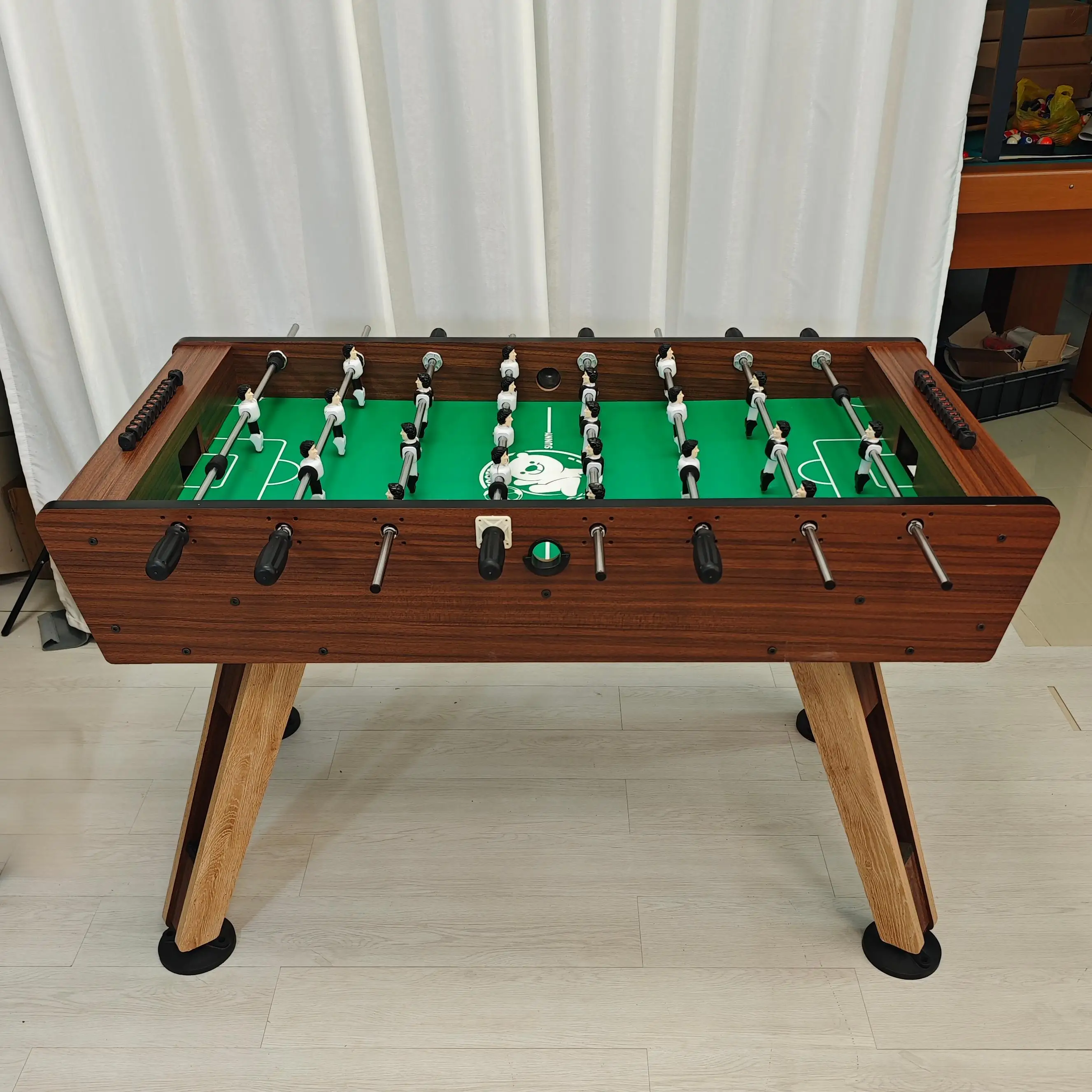 

50-Inch Stylish Football Table New Design Indoor Sports Entertainment Foosball Soccer Table Wooden Sports Table Made MDF Parties