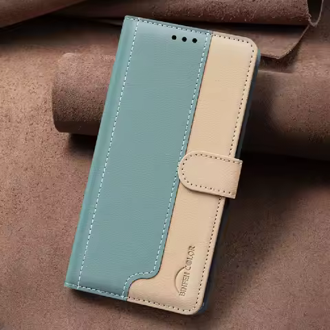 Leather Wallet Case For Samsung Galaxy S25 S24 S23 S22 S21 Ultra 5G Luxury Cover Phone S23 FE S25 S24 S 23 S22 S21 Plus Funda