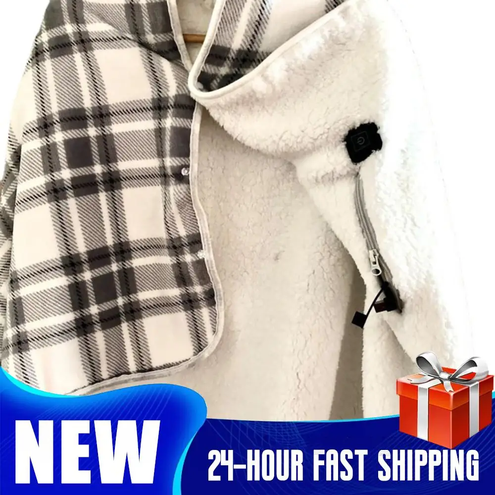 

Wearable Electric Blanket Multifunctional Cold Protection Electric Heated Blanket Shawl Winter Portable Heated Blanket Warmer
