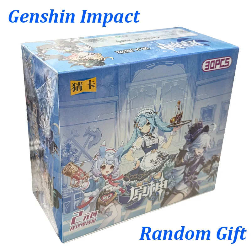Genshin Impact Cards Anime TCG Collectible Mystery Trading Cards Blind Pack Rare SSR UR Characters Gift for Fans