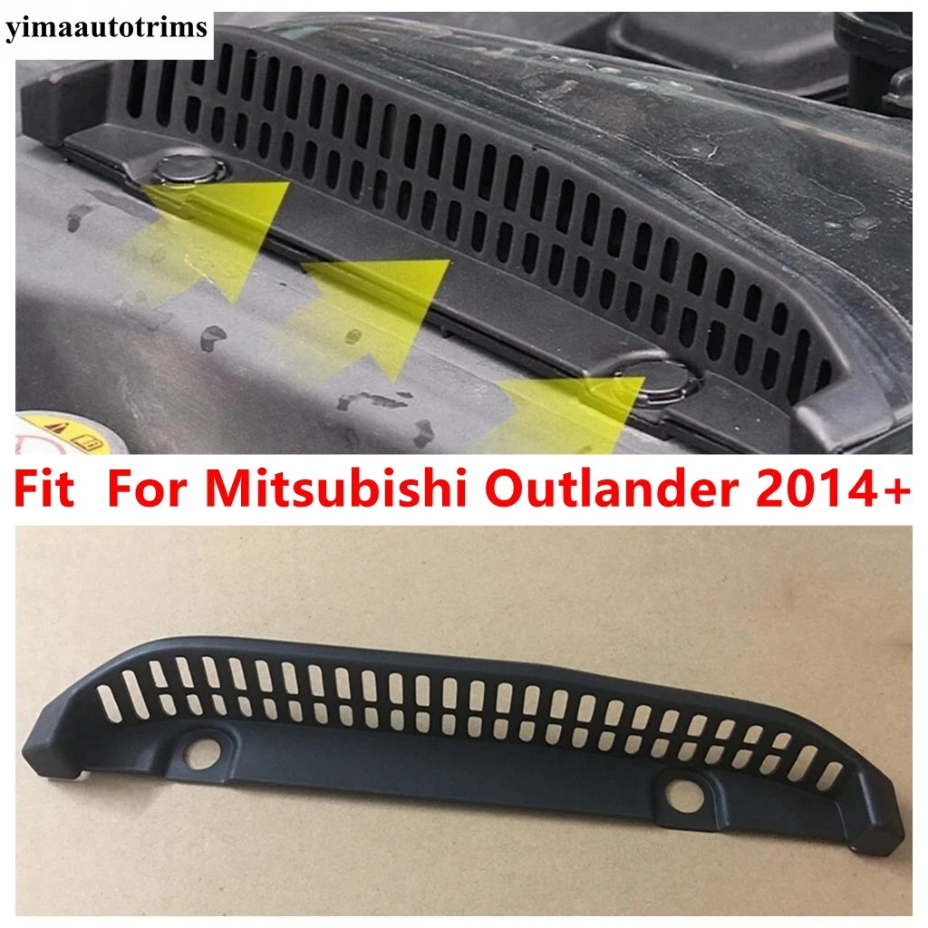 

Car Front Hood Engine Warehouse Air Conditioning AC Inlet Vent Grille Cover Accessories Fit For Mitsubishi Outlander 2014 - 2022