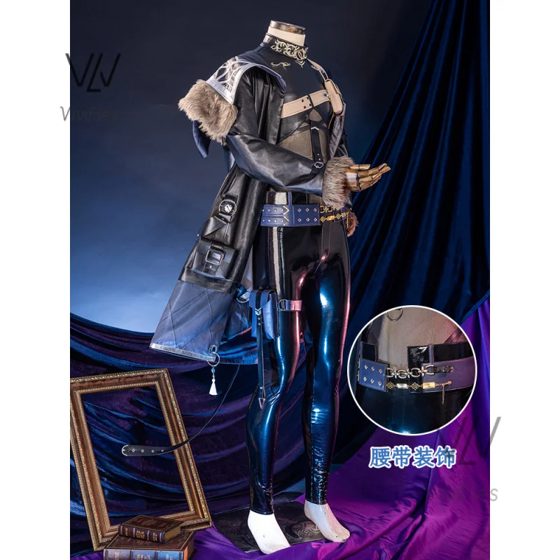 Nu: Carnival Rei Game Suit Gorgeous Handsome Uniform Cosplay Costume Halloween Party Role Play Outfit Men