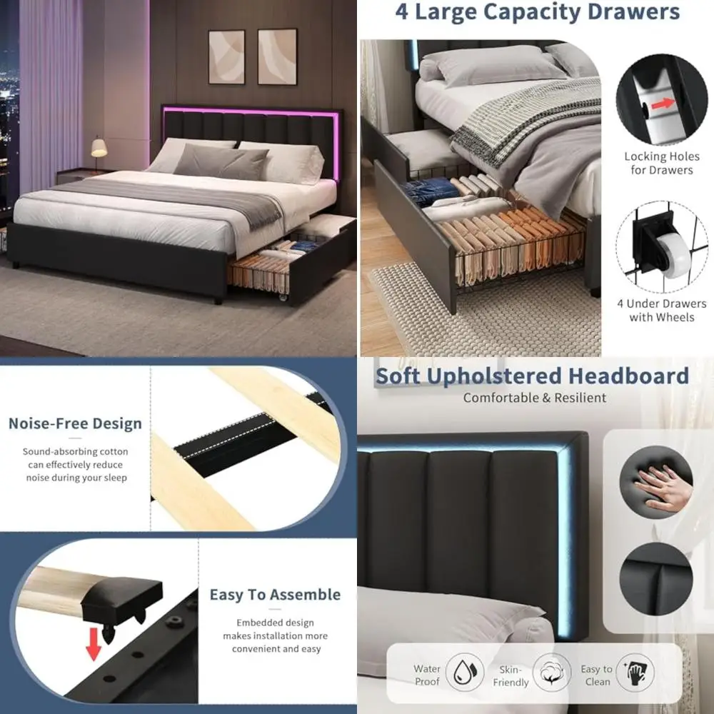 Queen Size Bed Fram… - image
