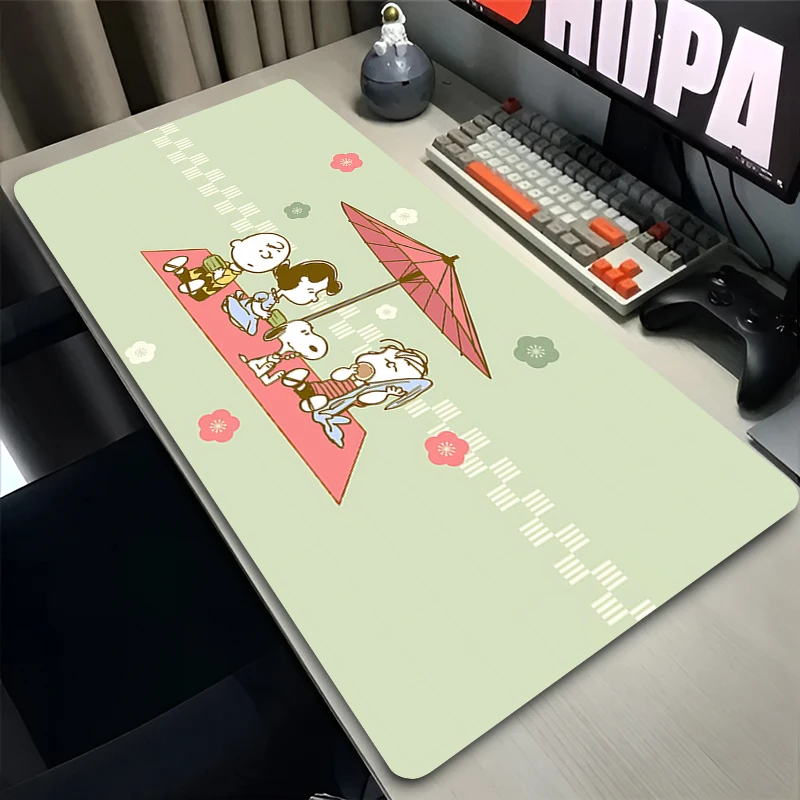 

Mouse Pad Laptop Non Slip Extended Desktop Mouse Mat PC Kawaii Anime Keyboard Pad Gaming Cartoon S-snoopyAccessories Mousepad