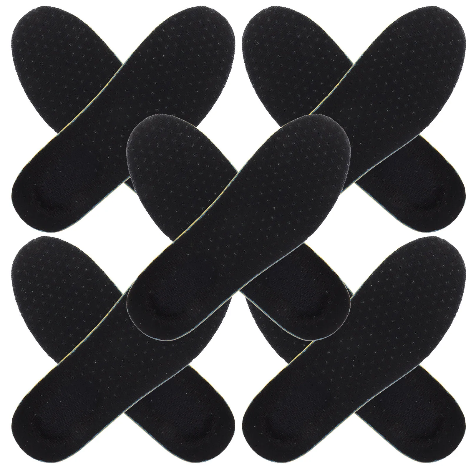 

5Pairs Height Boosting Insoles Men Breathable Shock Absorbing Honeycomb Design Sweat Absorbing Anti Slip Comfort Shoe Inserts