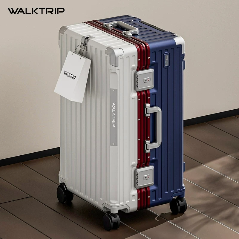 Rolbagage Grote capaciteit Reiskoffer Harde schaal Dikker PC-materiaal met aluminium frame TSA-slot 20/24/26/28/30 inch