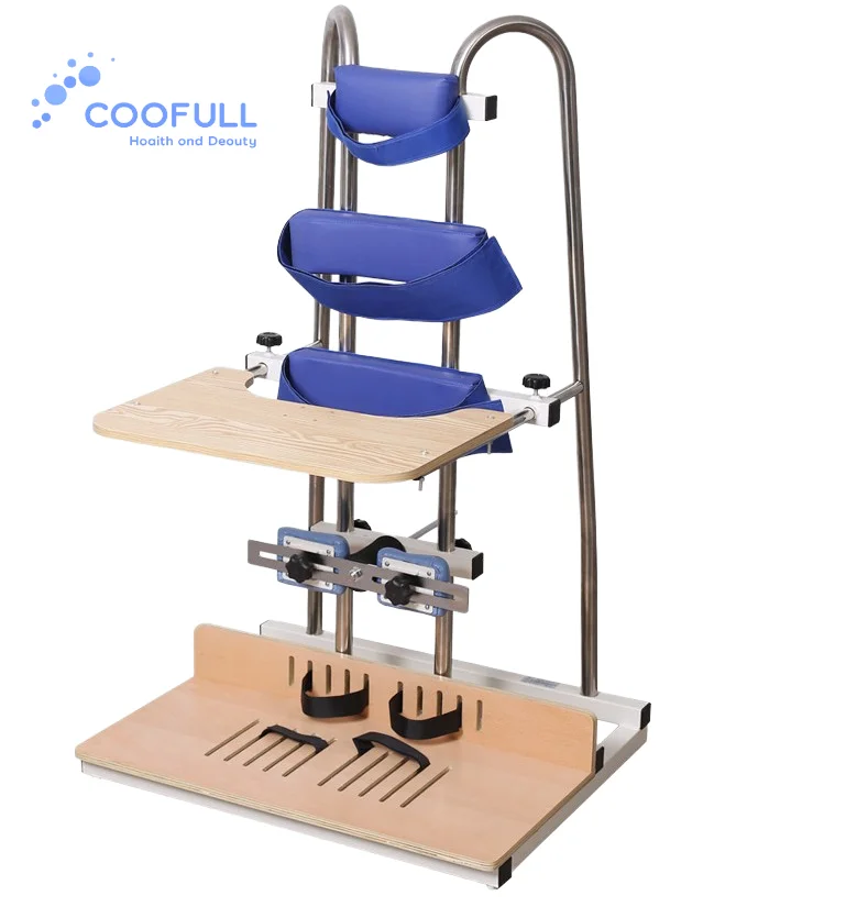 Coolfull Wheelchair Rehabilitation Equipment Orthotics for Cerebral Palsy Hemiplegia Paralysis Lower Limb Training Stand
