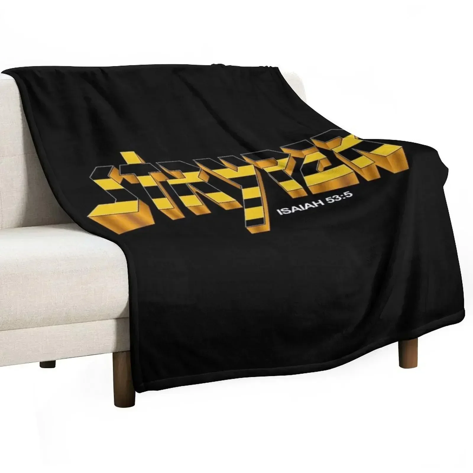 

Stryper - Logo Throw Blanket wednesday Beautifuls Stuffeds anime Blankets