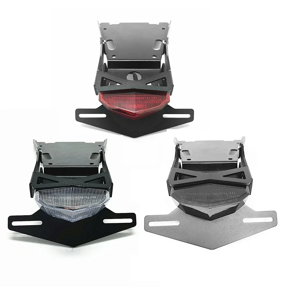

For BMW R NINE T 2014-2021 Rear Fender Eliminator Tail Tidy License Vehicle Plate Holder Frame Light LED Signal Lamp Kit