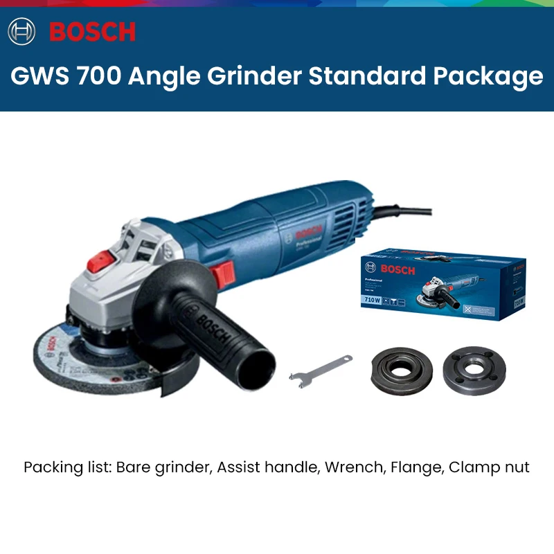 Bosch GWS700 Angle Grinder Grinders Brushless Power Tools Carbon Steel Gears PA6 GF35 High Temperature Resistant