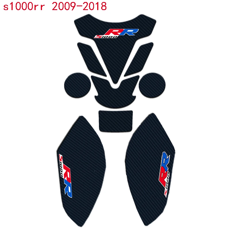 For BMW S1000RR S1000 RR 2009-2014 2013 2012 2011 2010 S 1000 RR Motorcycle 3D Fuel Tank Pad Protective Stickers Decals