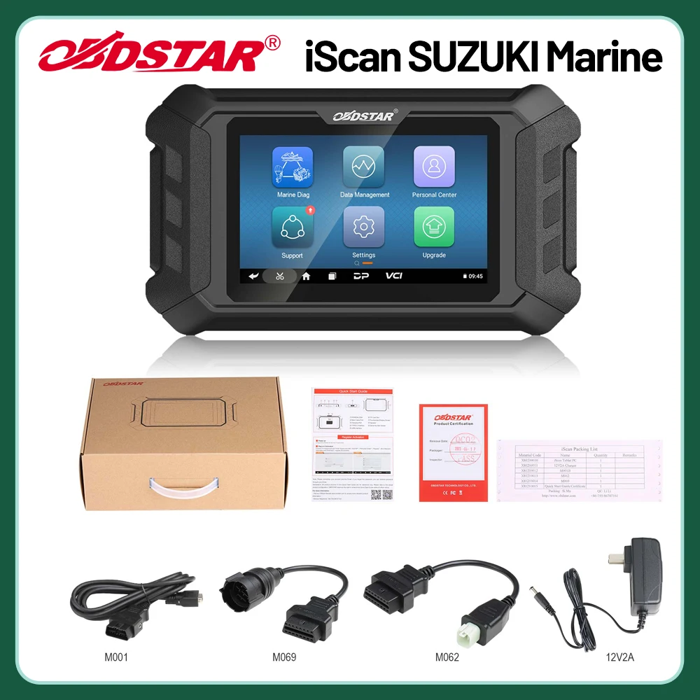 OBDSTAR iScan for SUZUKI Marine Diagnostic Tool Code Reading Code Clearing Support Data Flow Action Test