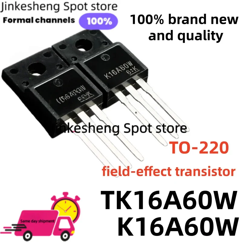 10-20-30 Piezas 100% Nuevas TK16A60W K16A60W TO-220F 16A60W Productos de Calidad MOSFET
