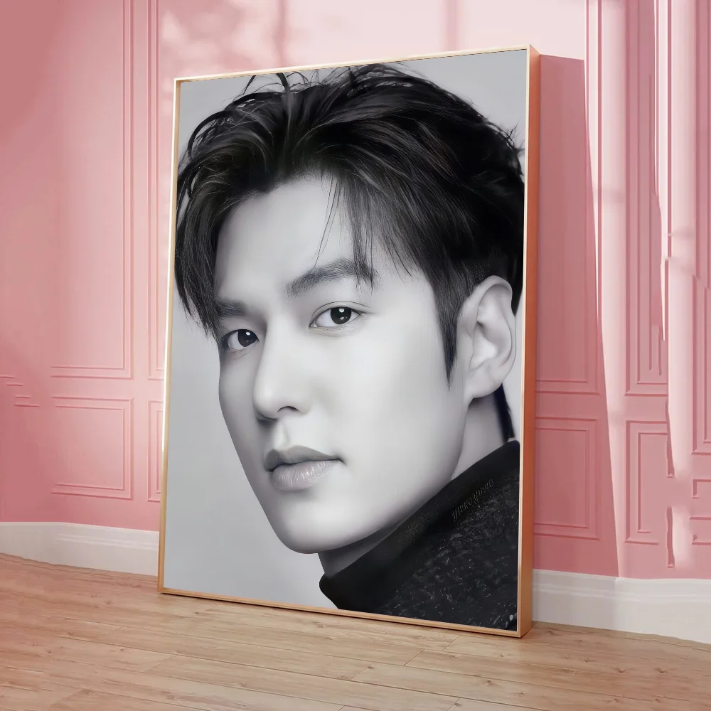 Lee Min Ho Whitepaper Poster Anime Poster adesivo di carta impermeabile appiccicoso Coffee House Bar Kawaii Room Decor