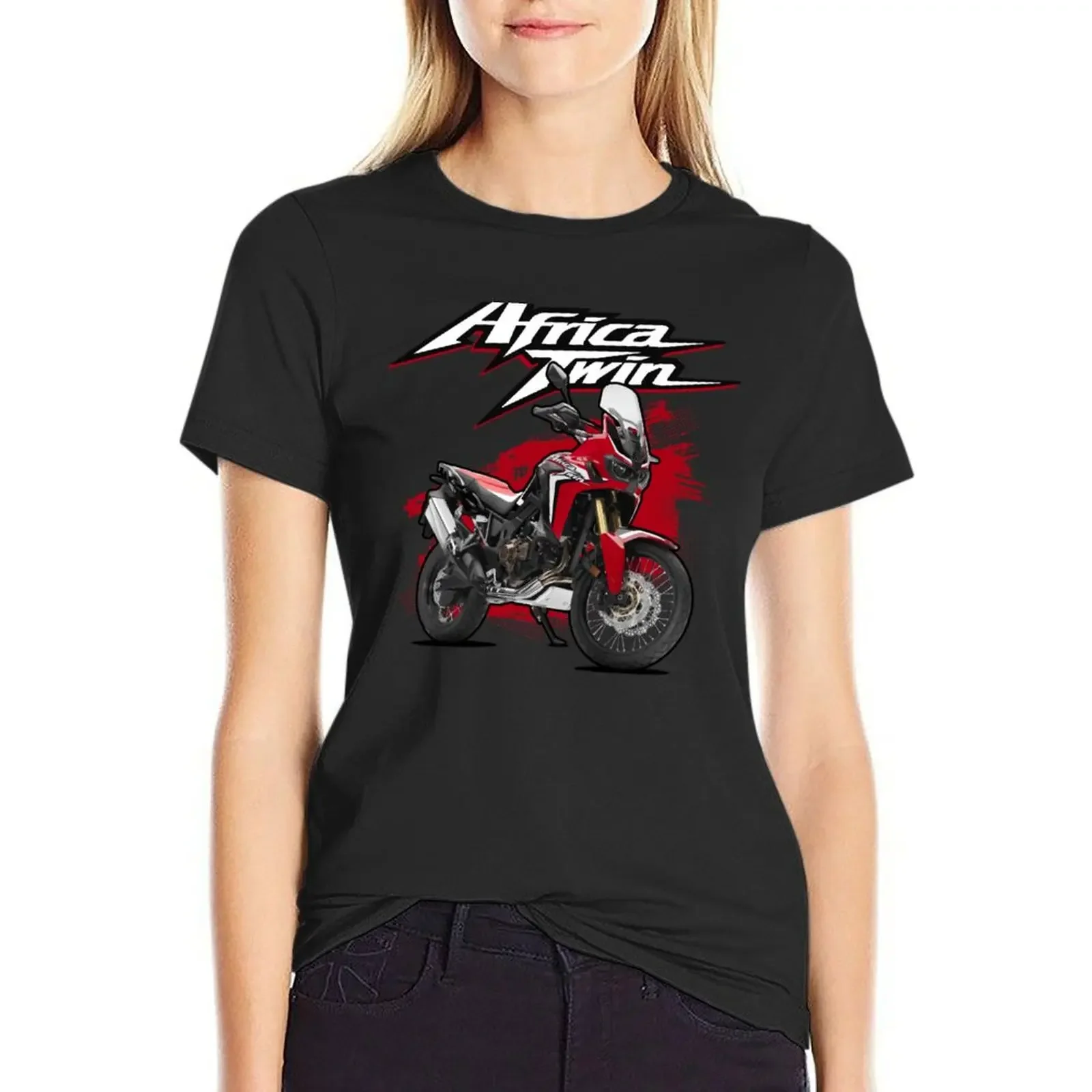 

Africa Twin T-shirt female tees Female clothing t-shirts for Women graphic tees