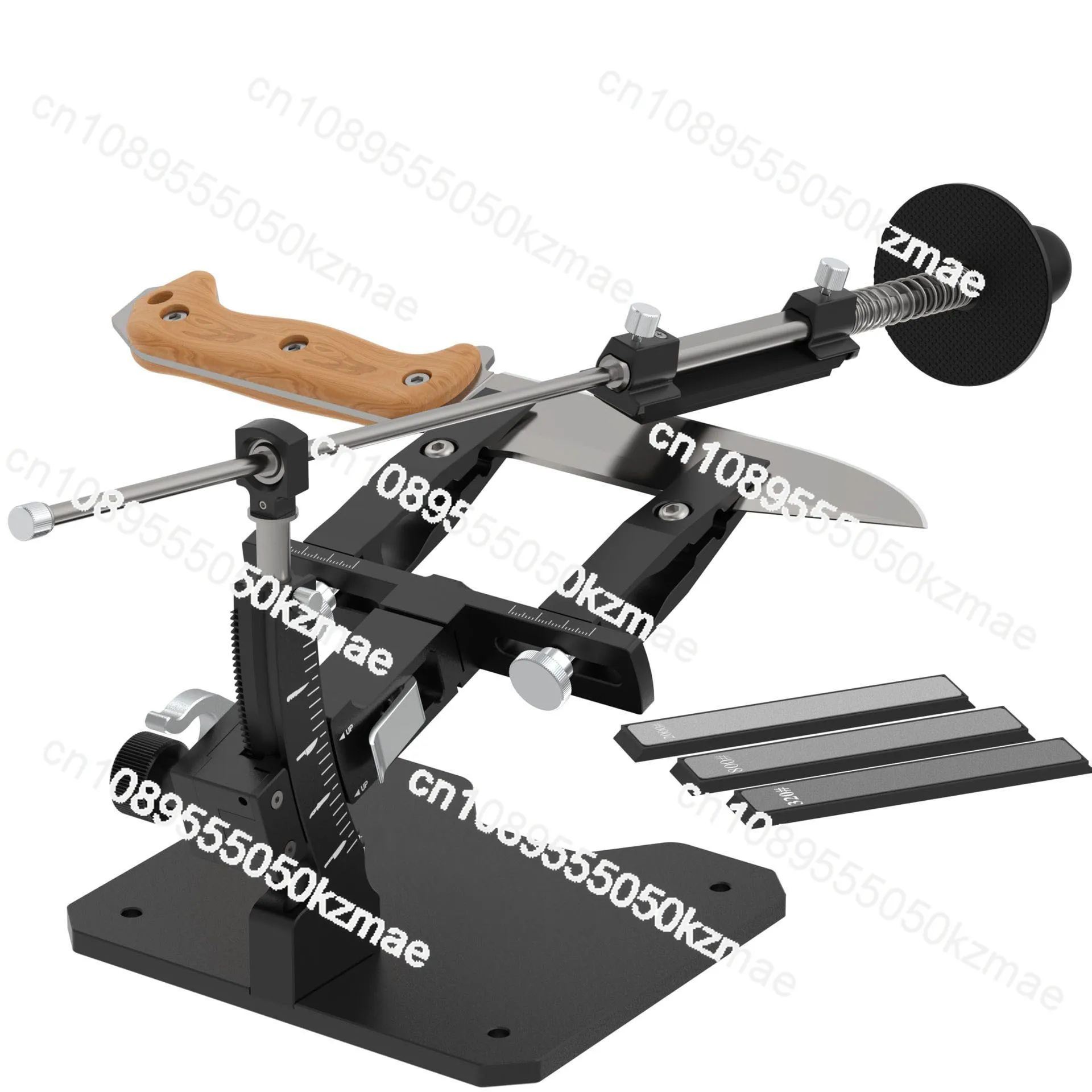 

Aluminum Fixed Angle Sharpener, Professional Tool for Precision Knife Grinding