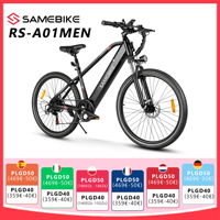 SAMEBIKE RS-A01MEN electric bike adults 26“ e-bike 36V 15Ah Battery City Bike for Men Women, 7 speed, Range 60-80km