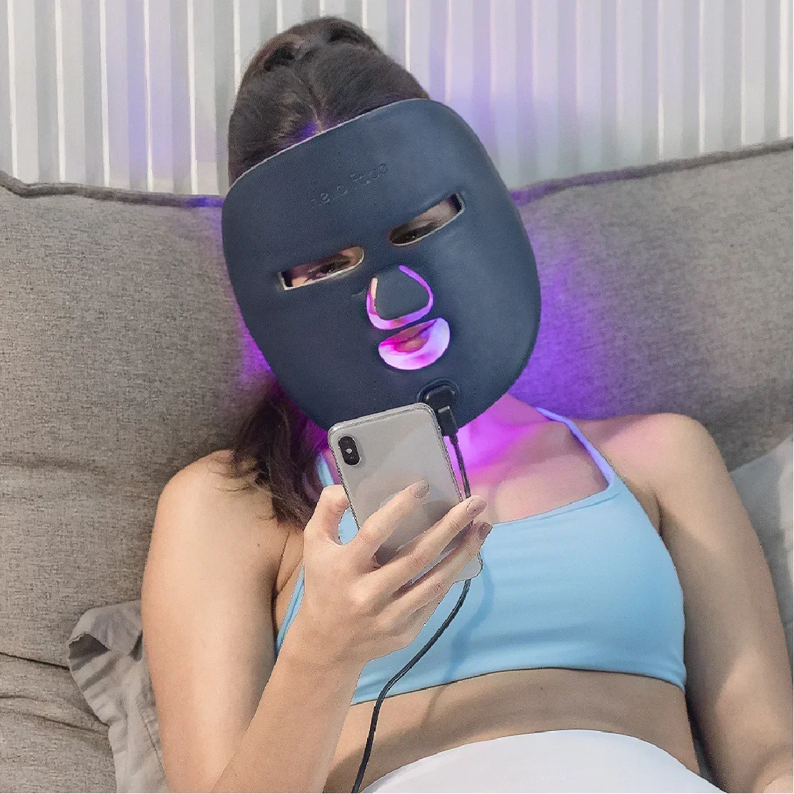 Beauty Products Professional Led Light Therapy Facial Mask 460 605 630 850nm Near Infrared Red Therapy Light For Home Use