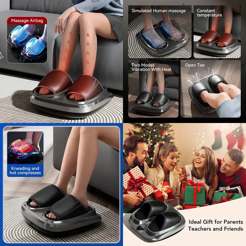 

Многофункциональный автоматический массажер для ног и стоп, массажная машина для ног и голеней