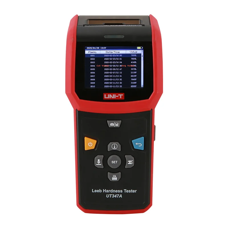 UT347A Durometro digitale Leeb Durometro per metalli tipo D con stampante
