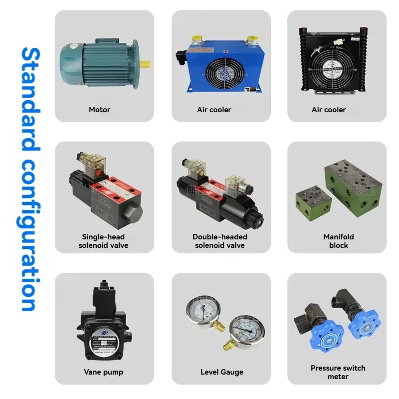 Gold Seller Excavator Hydraulic Power Pack Heavy Duty Pump Module 220V Industrial Unit Hydraulic Station 6