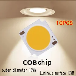 Puce LED haute puissance, 10W 12W 15W 20W 24W 30W, perles COB SMD intégrées, diode de lampe blanc chaud/naturel pour budgétaire convaincu, 2 pièces