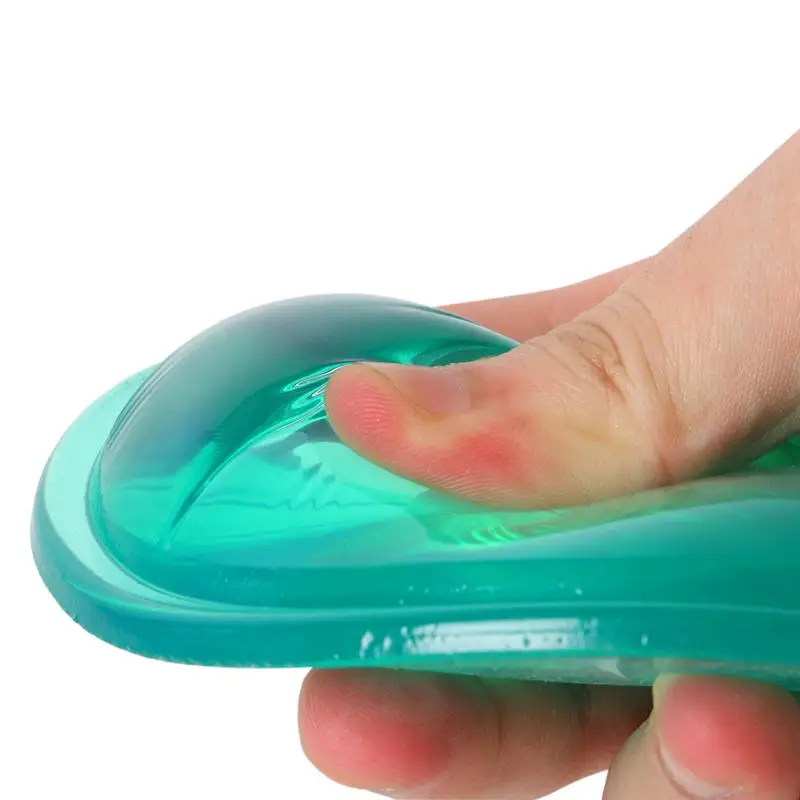 وسادة الماوس المتموج ، وسادات الماوس هلام السيليكون الشفافة ، مقاومة للماء ، مميزة