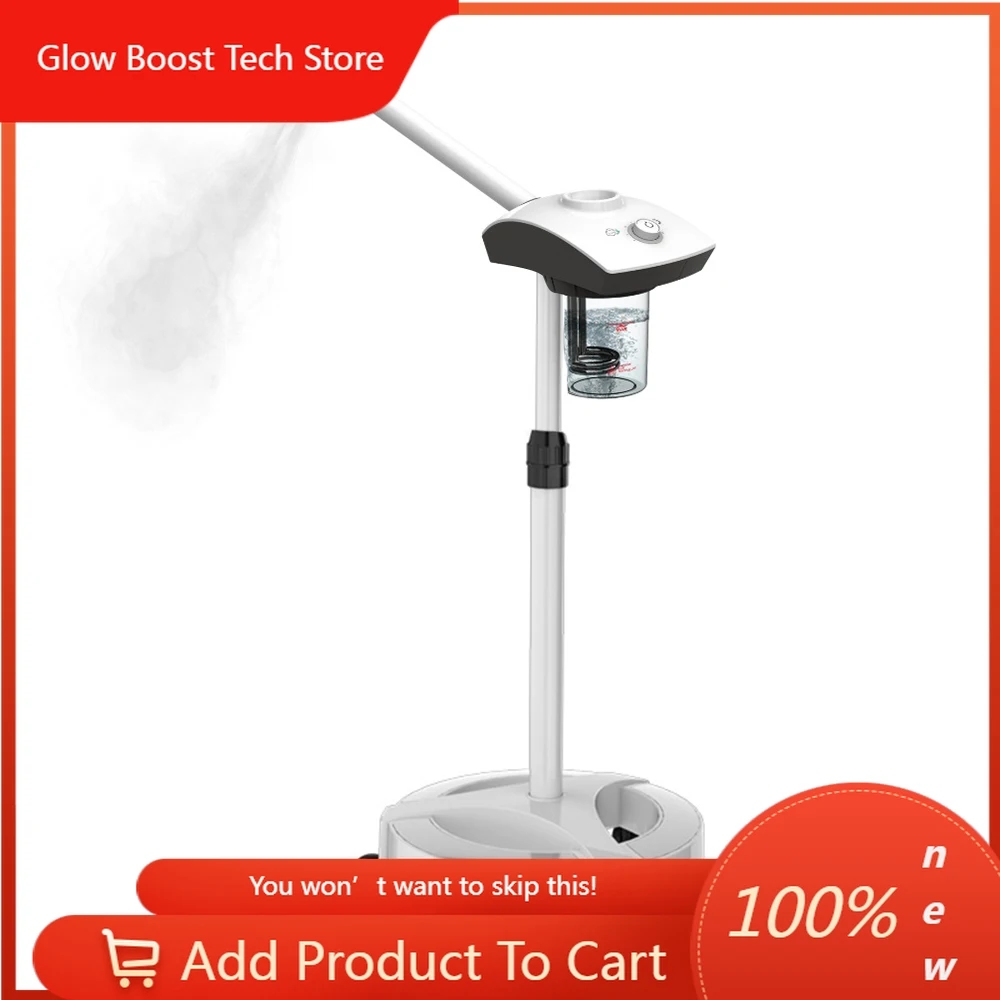 

NYHot Ozone Facial Steamer Warm Mist Humidifier for Face Deep Cleaning Vaporizer Sprayer Home Spa Salon Skin Care Whitening