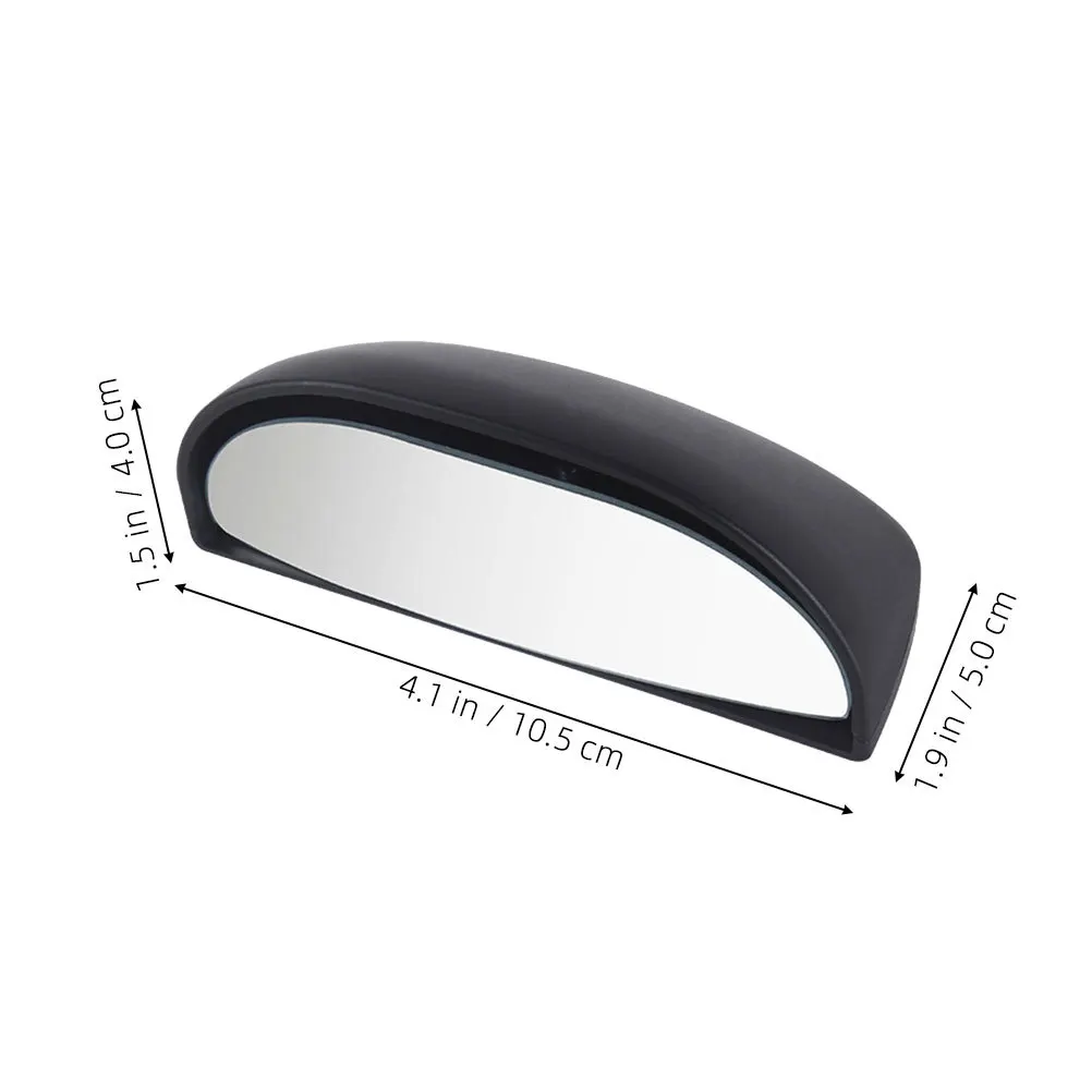 2 stuks dodehoekspiegel voor auto helder zicht verstelbare montage bolle achteruitkijkspiegel breed gezichtsveld voor veilig omkeren