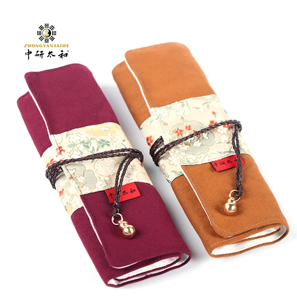 ZHONGYAN TAIHE Fashion Pure Handmade Metal Creative Pendant Canvas Needle Bag Suitable for Gift Giving