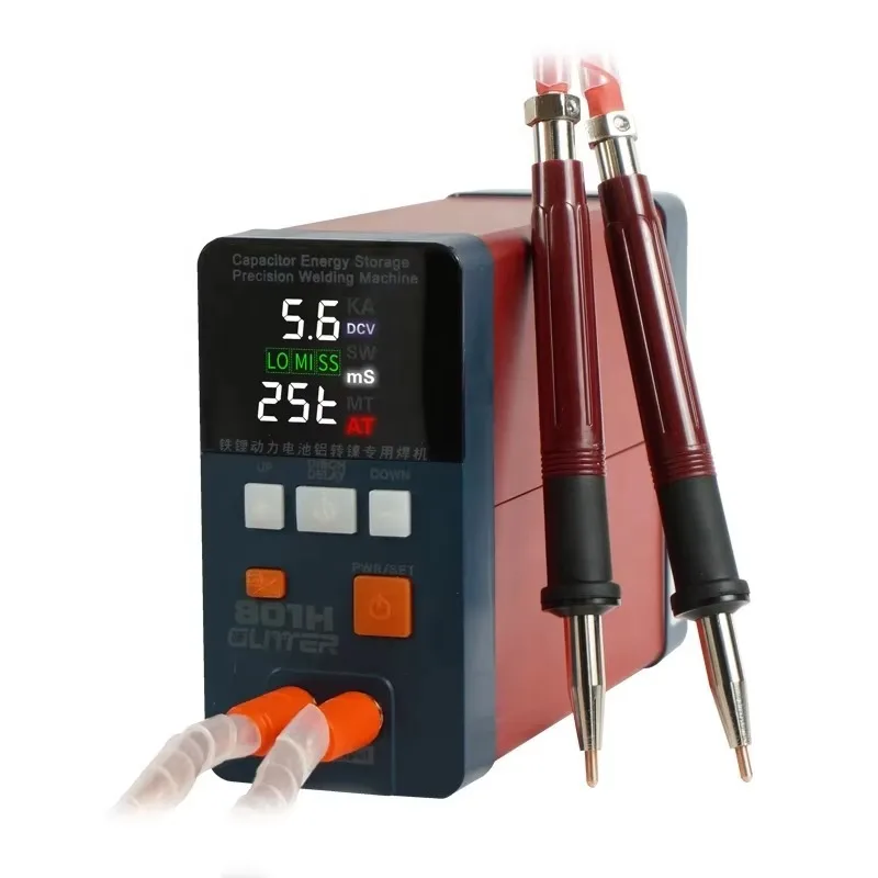 

801H High Power Pulse Butt Welding Machine Power Battery Aluminum to Nickel Large Single Battery Spot Welding Machine