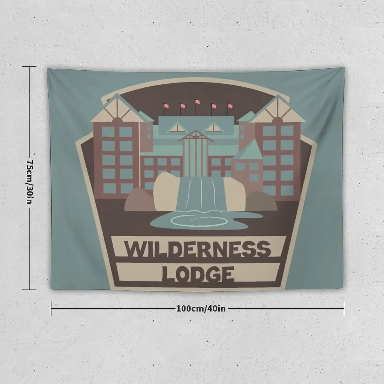 Wilderness Lodge Tapestry Wall Hanging Decor Bedroom Decorations Room Decorator Room Ornaments Tapestry