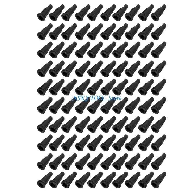 L8RC 100pcs Plastic Glues Dispensing Plugs For Electronics Crafts And Model Making Featuring Multiple Color For Easy