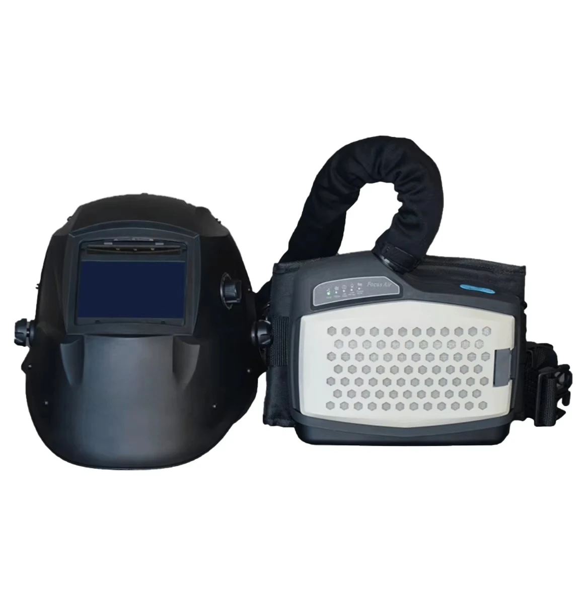 China Electric Air Purification Breathing Automatic Darkening Welding Helmet with Ventilation