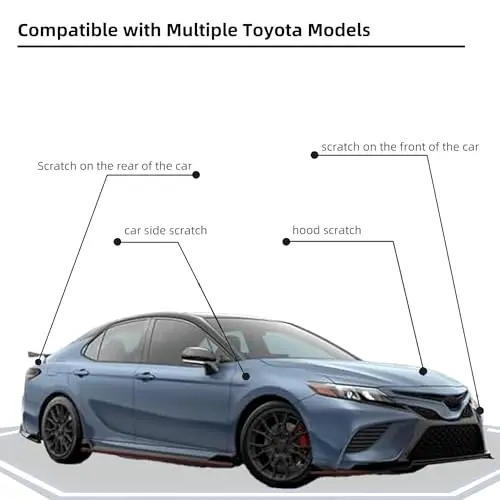 Cavalry Blue(8W2) Car Paint Touch Up Pen Compatible with Toyota,Automotive Scratch Remover for Nicks&Chips Repair