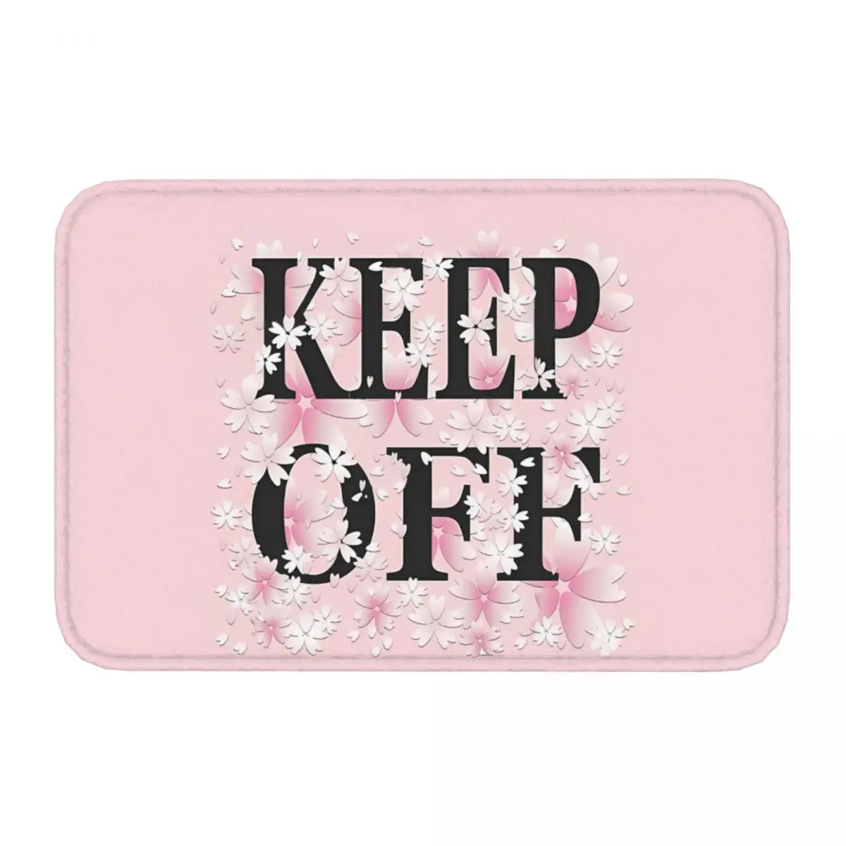 BEST INSPIRATIONAL QUOTES KEEP NEGATIVITY OFF Keep Off Bedroom Mat Rug Home Doormat Living Room Carpet Balcony