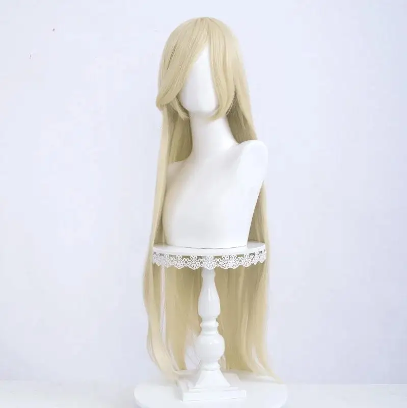 

Women Heat Resistant Hair Lolita Daily Cosplay Use Long Straight Wig Multi Color Straight Hair Wig with Bangs Synthetic Wigs