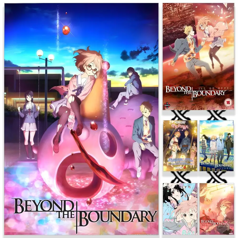 Fantasy Beyond the Boundary Poster HD Waterproof PP Self-Adhesive Removable Wall Art Poster for Bedroom Cafe Gym Home Decor Gift