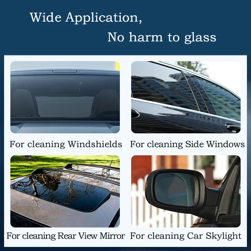 Car Glass Oil Film Remover Polishing Compound Windshield Cleaner Glass Oil Paste Film Removal Cream Clear Window Auto Detailing