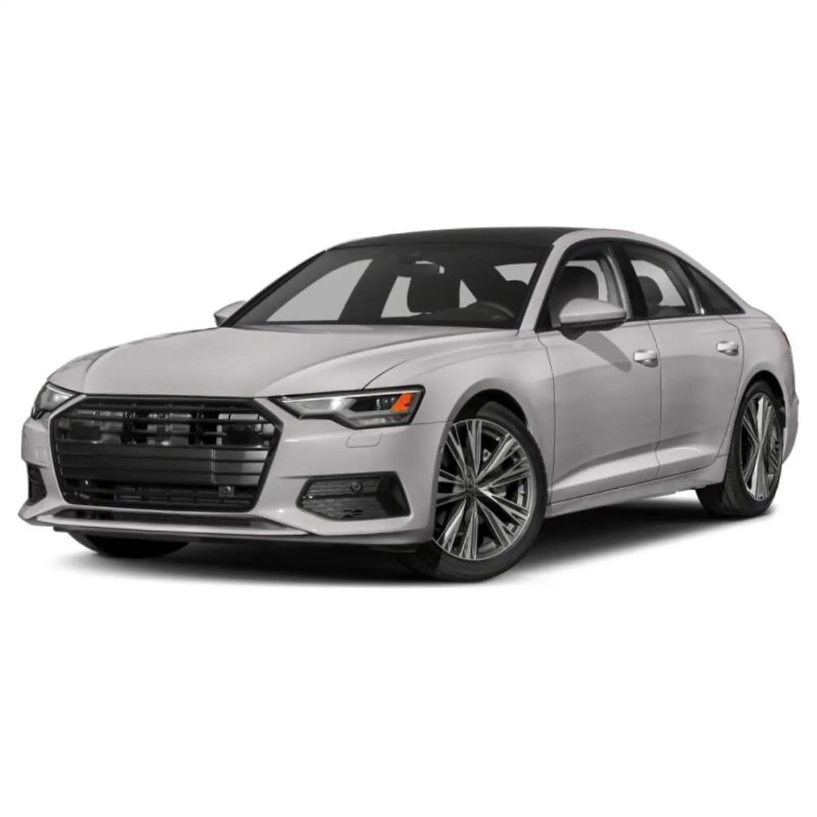 Front Fog Lamp Grill Mesh Cover Replacement Plastic Repair Part for Audi A6 C8 2019 2023