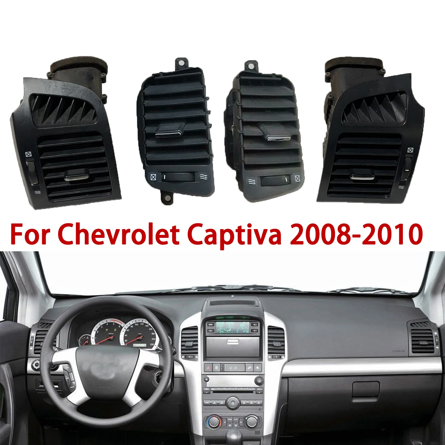 cheng-For Chevrolet Captiva 2008-2010 air condition outlet Air Outlets Air Vent Dashboard Panel 95374837 Air Grille 96630218