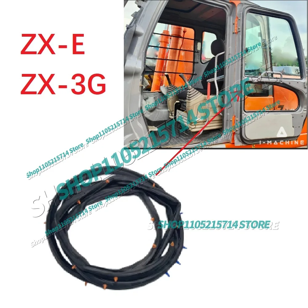 

4455978,CAB DOOR WEATHER STRIP FOR HITACHI ZX110,ZX120-E,ZX200-E,ZX200-3G,DEER 120C, 180, 200CLC, 210,