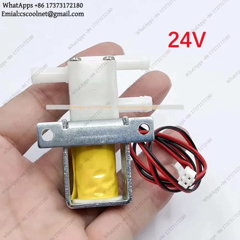 DC 6V 12V 24V Two-Position Three-Way Electric Solenoid Valve N/O N/C Electromagnetic  Alcohol Fuel Valve Normally Open Closed