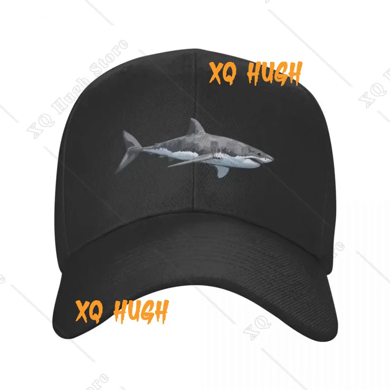 Great White Shark Baseball Cap Hat Beach Bag Vintage Women's Hats 2024 Men's