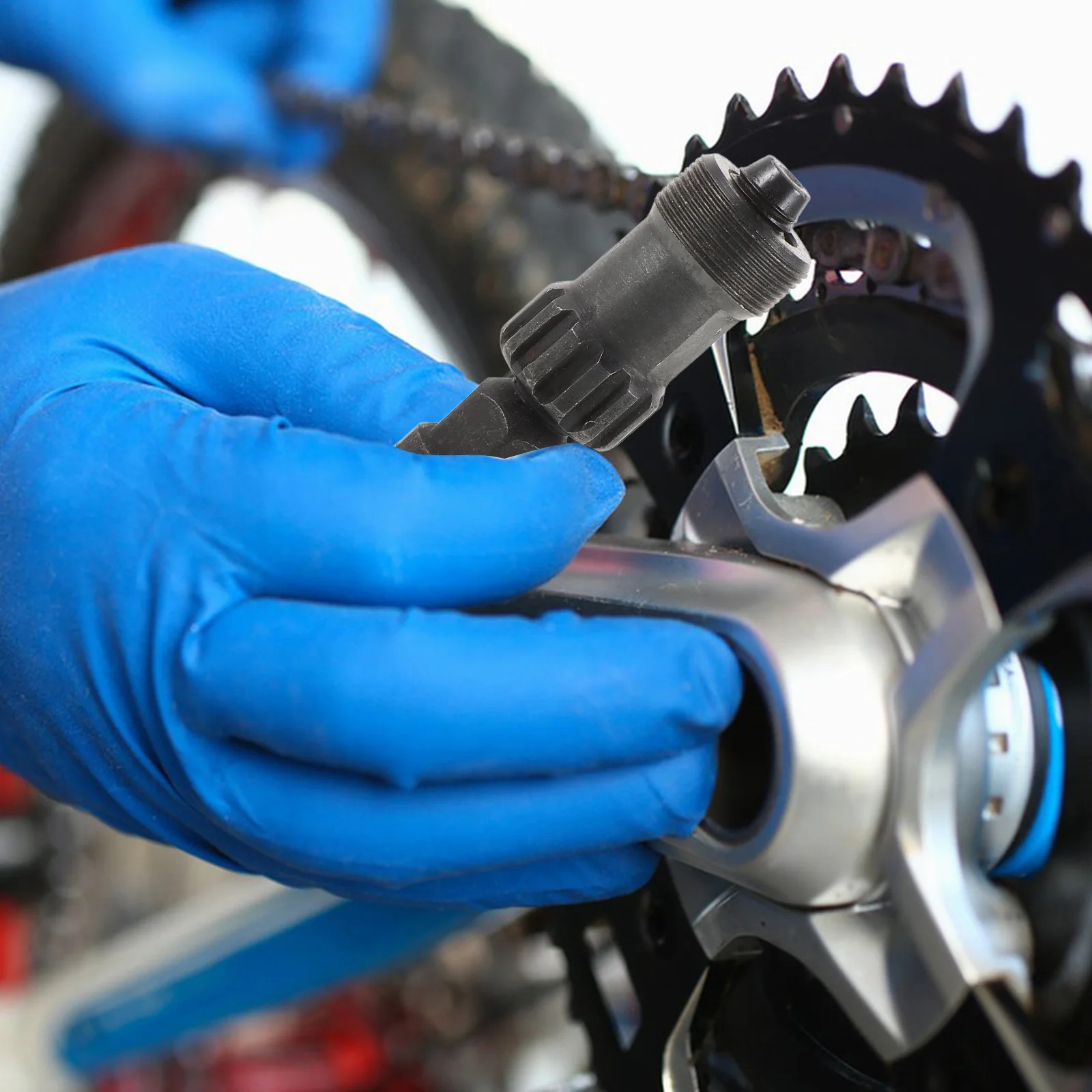 

Crankset Removal Tool Bicycle Arm Dental Plate Removing Maintenance Experts Black Remover