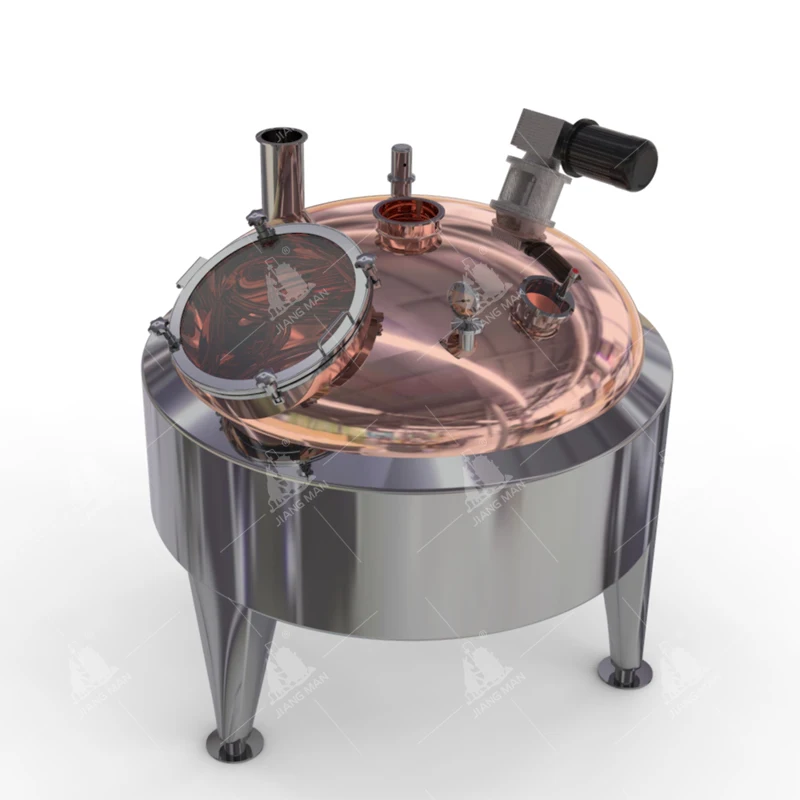 Micro Distillery Equipment Still Moonshine 200l Bain Marie Heating Still Pot