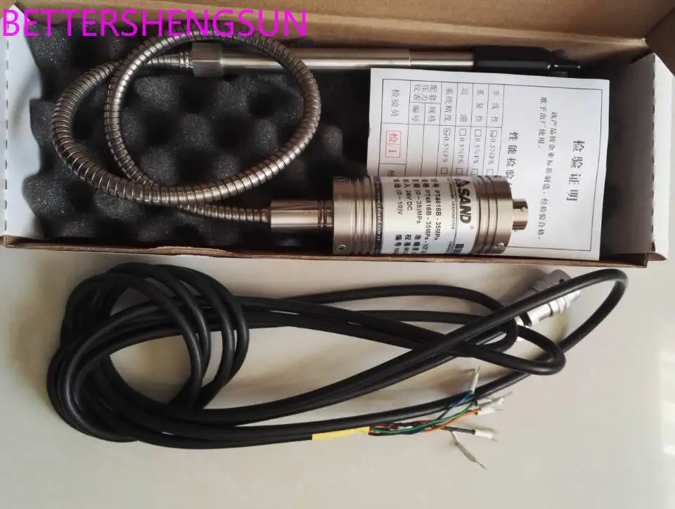 

High temperature melt pressure sensor PT4616B-35MPA-M14-150/470