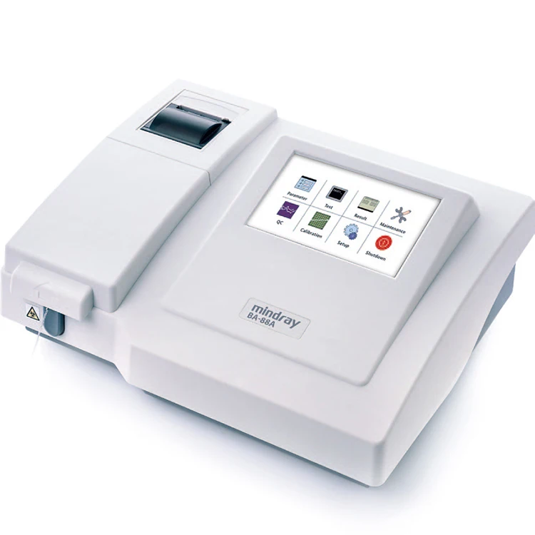 

Mindray Clinical Testing Hgb / Alb Alt Analysis Semi Auto Chemistry Analyzer BA-88A